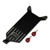 Aluminum Electronics Mounting Plate: Micro-B