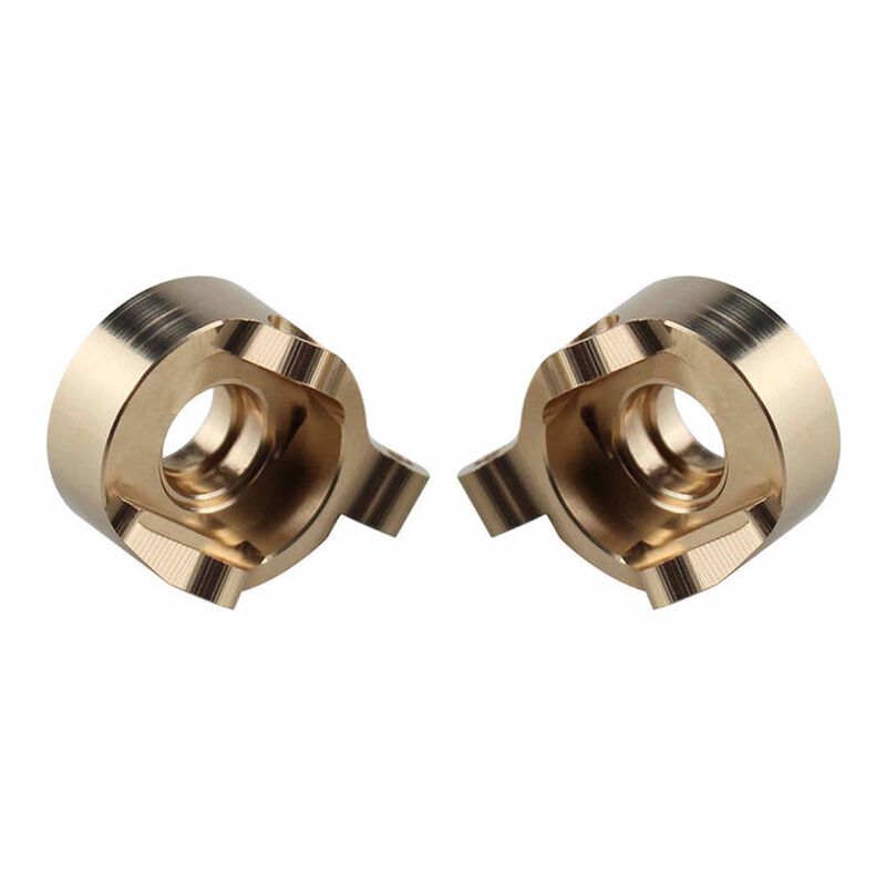 Brass 7.6g Front Steering Knuckles, 1/30 Axial SCX30
