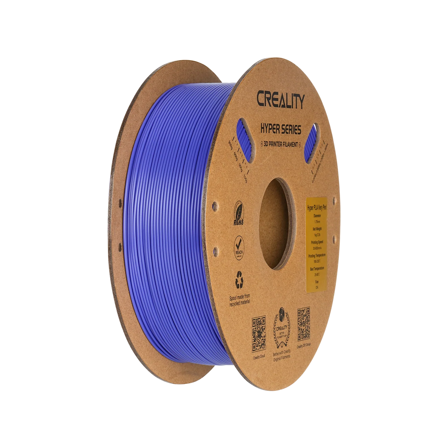 Hyper Series PLA 3D Printing Filament 1kg, VERY PERI