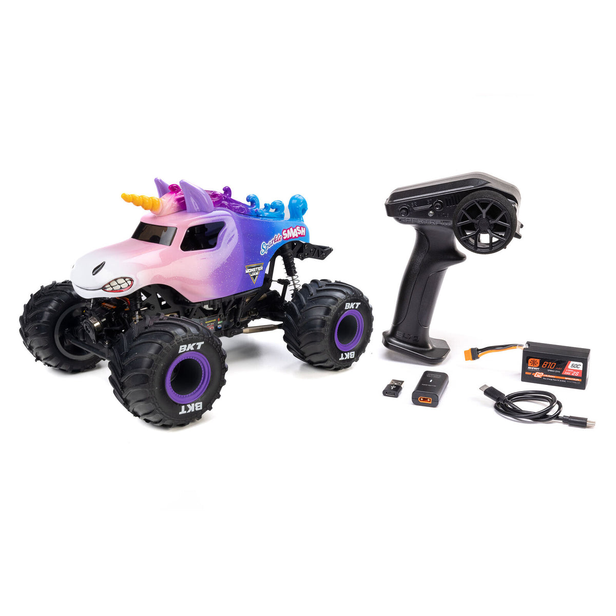 1/18 Losi Mini LMT Sparkle Smash (Battery & Charger Included)