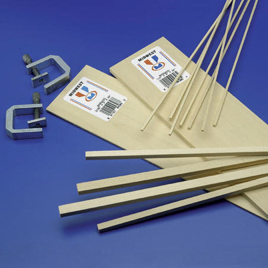 1/8 X 6 X 24 Basswood