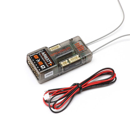 SPMAR637T+ DSM2/DSMX 6-Channel ASX3X+/SAFE Telemtry Receiver
