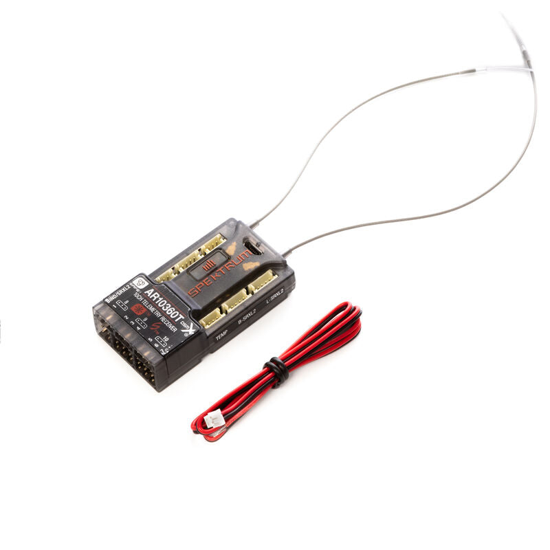 Spektrum RC AR10360T 10-Channel DSMX AS3X & SAFE Telemetry Receiver