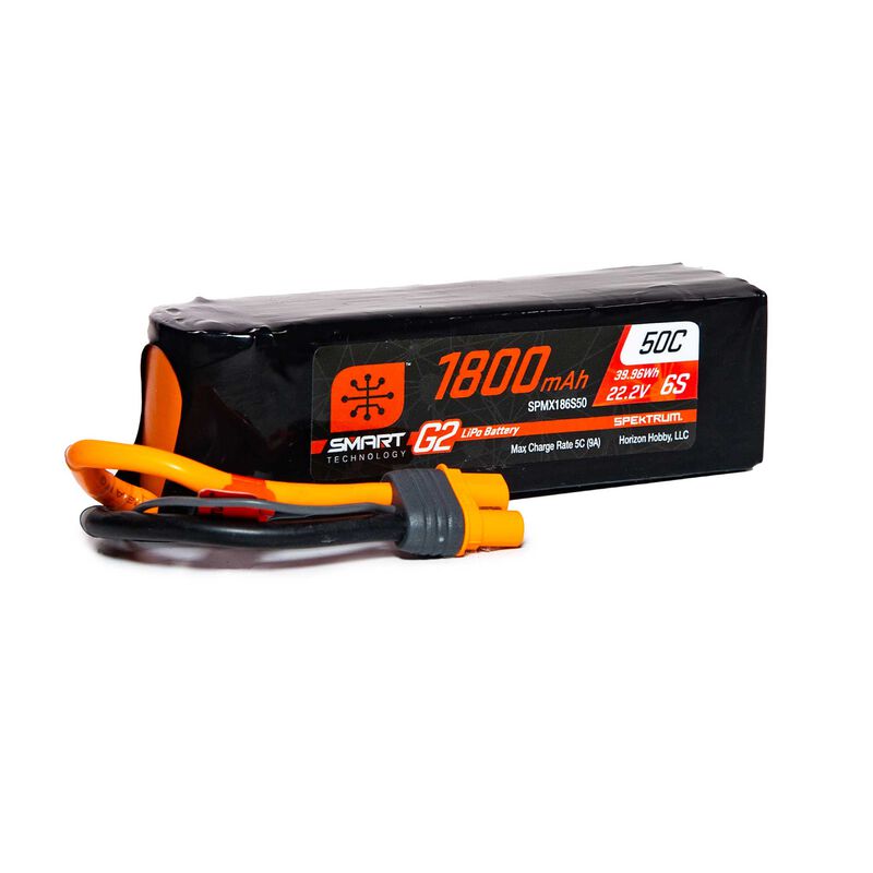 1800mah 6s 22.2v Smart G2 Lipo