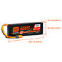 Spektrum 7.4V 5000mAh 2S 50C Smart LiPo G2 Hard Case: IC3