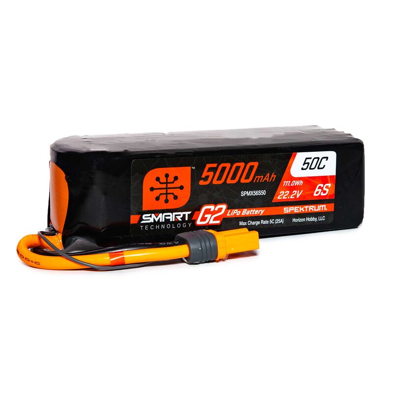 5000mah 6s 22.2v Smart G2 Lipo