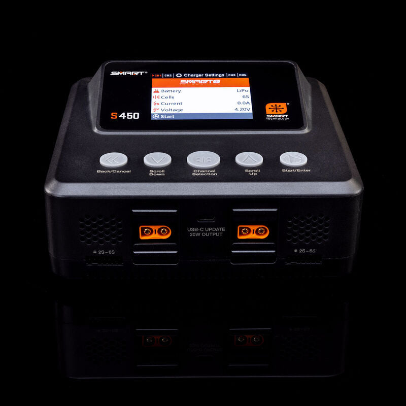 S450 G2 AC/DC Smart Charger 4x50W