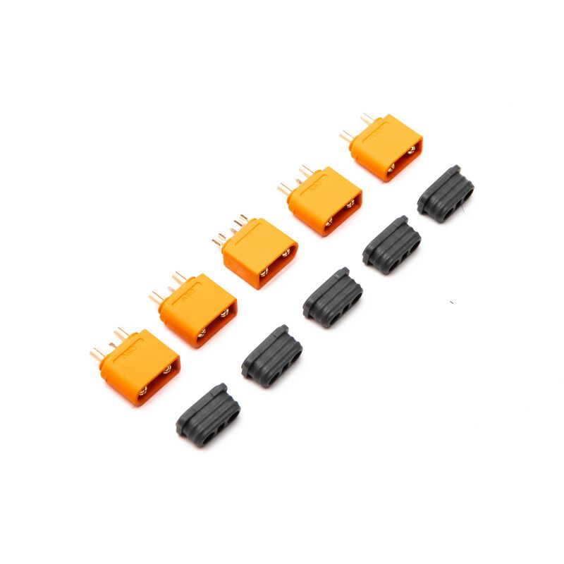 Spektrum RC IC2 Battery Connector (5) (Male)