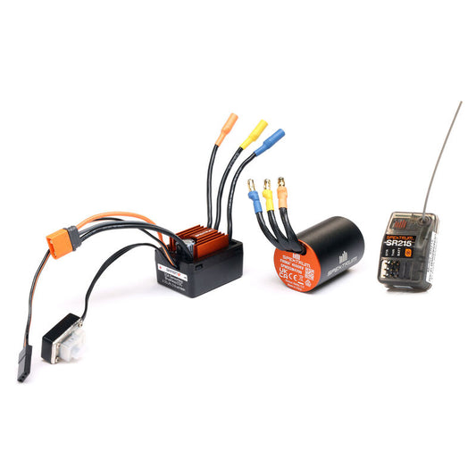Smart BL ESC / Motor / RX Combo: 1/12 Losi NASCAR AWD RC Race Car