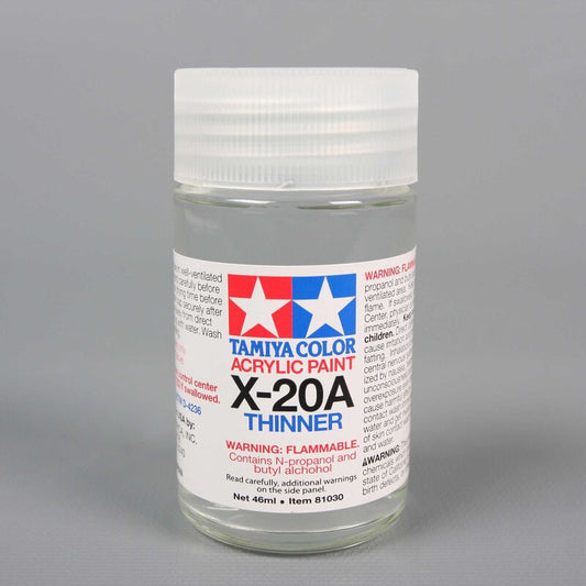 Tamiya Acrylic/Poly Thinner X20A 46Ml