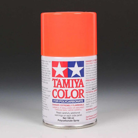 Tamiya PS-20 Fluorescent Red Lexan Spray Paint (100ml)