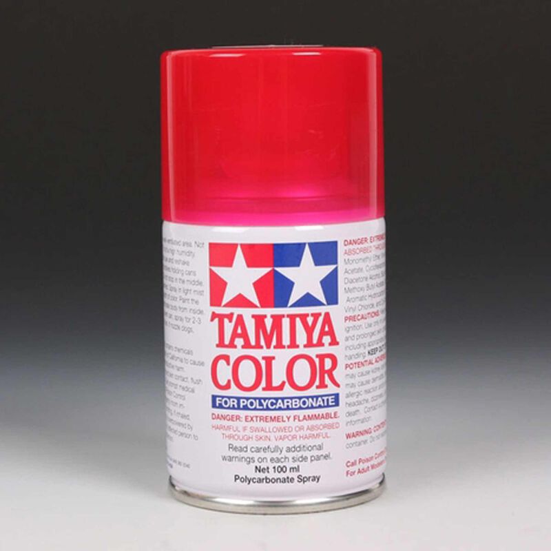 Tamiya PS-37 Translucent Red Lexan Spray Paint (100ml)