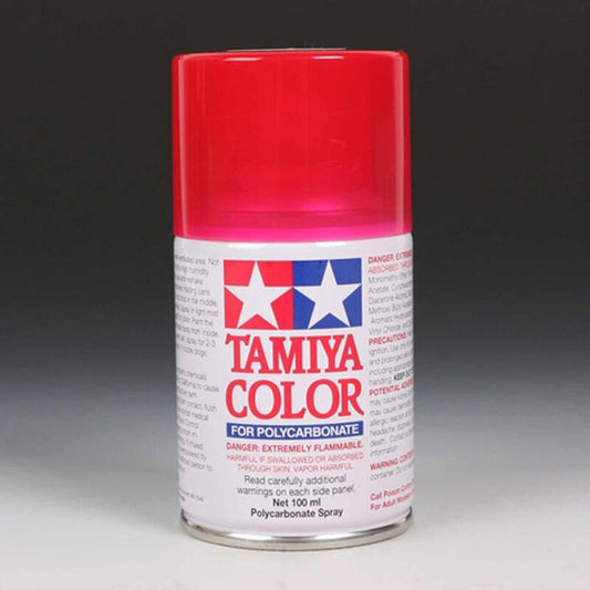 Tamiya PS-37 Translucent Red Lexan Spray Paint (100ml)