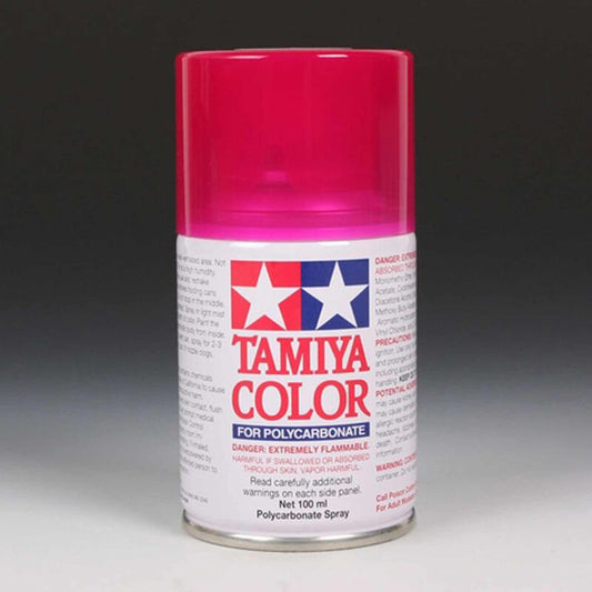 Tamiya PS-40 Translucent Pink Lexan Spray Paint (100ml)