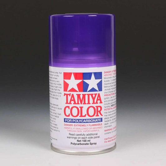 Tamiya PS-45 Translucent Purple Lexan Spray Paint (100ml)