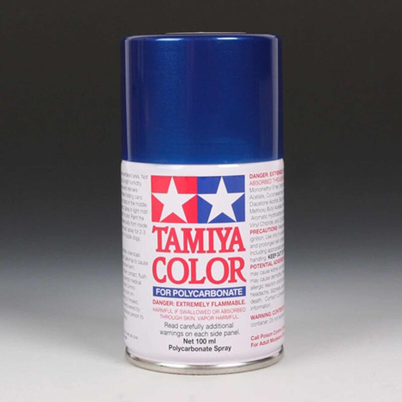 Tamiya PS-59 Dark Metallic Blue Lexan Spray Paint (100ml)