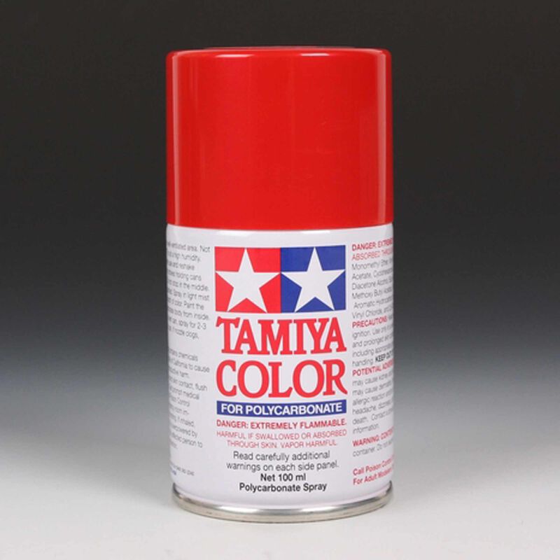 Tamiya PS-60 Bright Mica Red Lexan Spray Paint (100ml)
