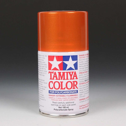 Tamiya PS-61 Metallic Orange Lexan Spray Paint (100ml)