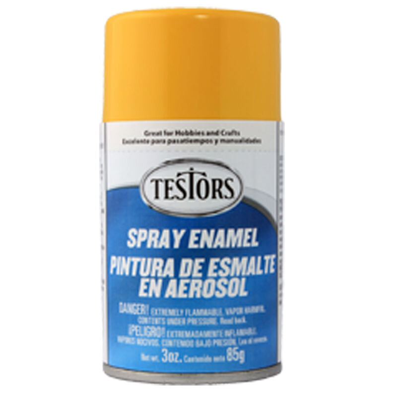 Testors Spray 3 oz Yellow