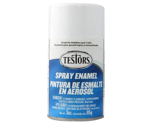 Testors Spray Enamel (White)(3oz)