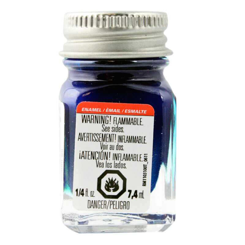 Enamel 1/4 oz Flat Sea Blue