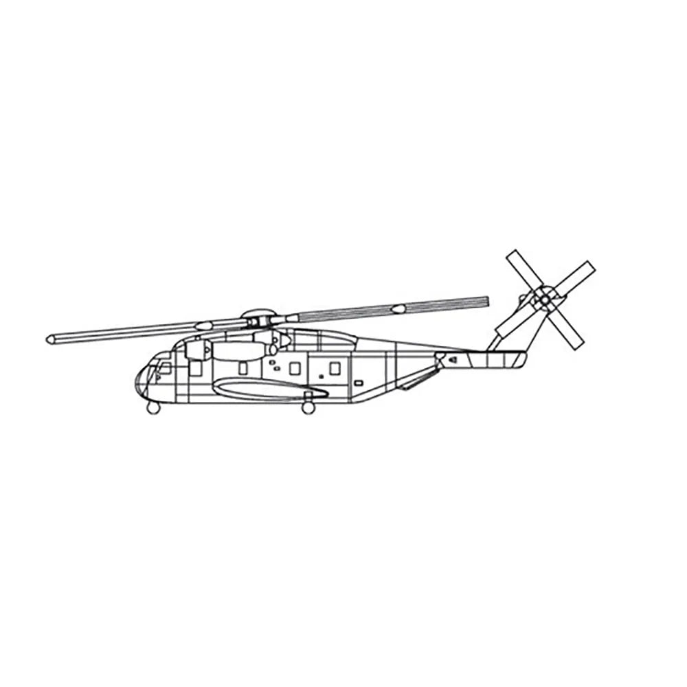 Trumpeter 1/700 Aircraft CH-53E 03460 Plastic Model Kit