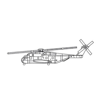 Trumpeter 1/700 Aircraft CH-53E 03460 Plastic Model Kit