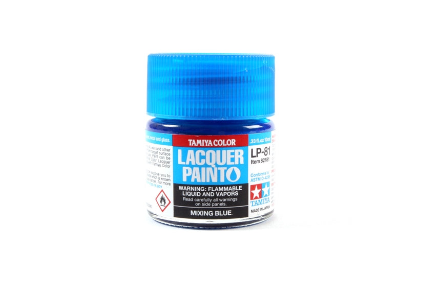 Tamiya Lacquer LP-81 Mixing Blue Lacquer Hobby Paint (10ml)