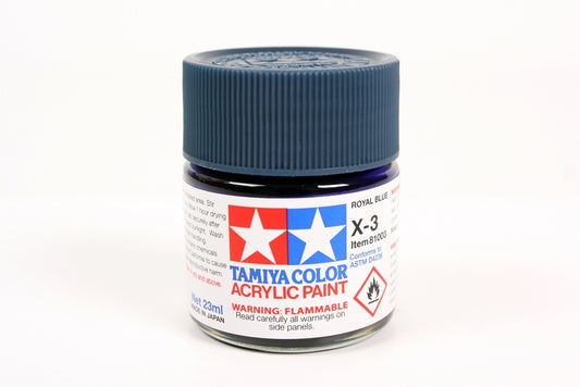 Acrylic X-3 Royal Blue 23Ml Bottle