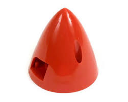 4 Pin Spinner 2-1/4in   Red