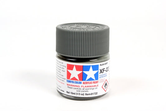 Acrylic Mini Xf-22 Rlm Gray 10Ml Bottle