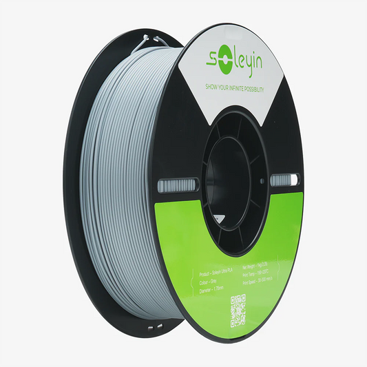 Soleyin Ultra PLA 3D Printing Filament 1kg, MATTE GREY