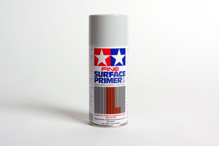 Fine Surface Primer L Light Grey 180Ml Spray Can