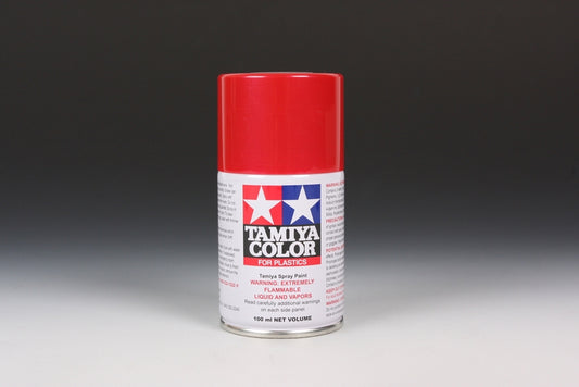Tamiya TS-18 Metallic Red Lacquer Spray Paint (100ml)