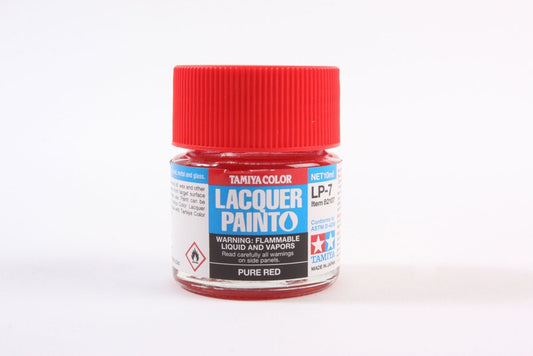 Tamiya LP-7 Pure Red Lacquer Paint (10ml)