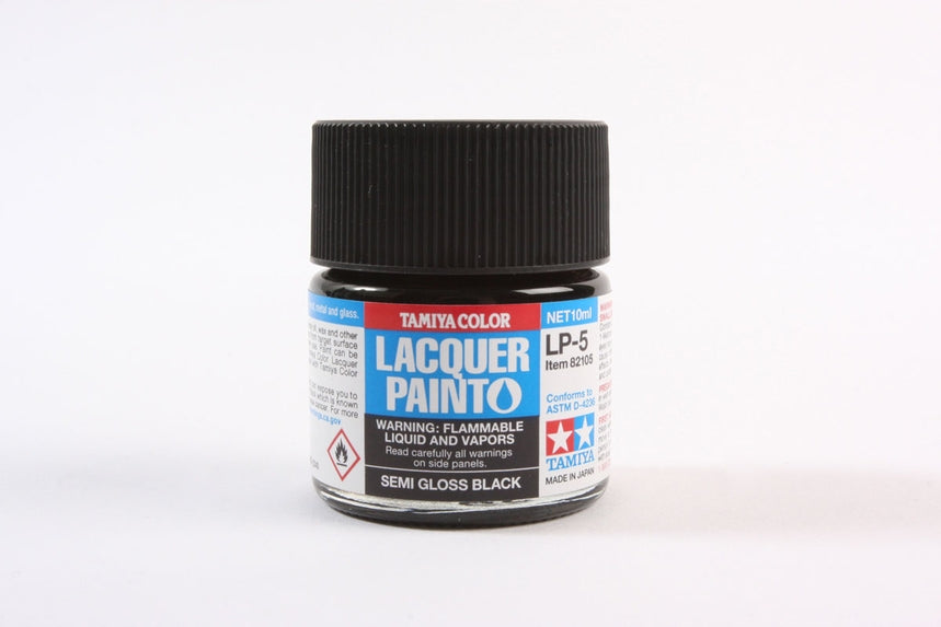 Lacquer Lp-5 Mini Semi Gloss Black 10Ml Bottle
