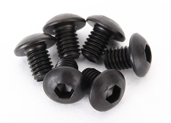 Button-Head Machine Screws 3x4 mm (6)