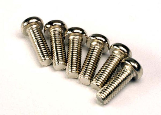 Round-Head Machine Screws 2.6x8 mm (6)