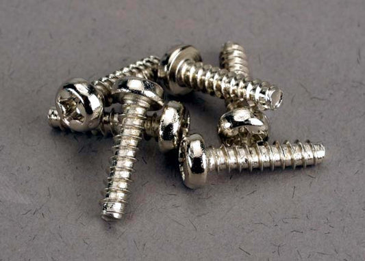 Round-Head Self-Tapping Screws 3x12 mm (6)