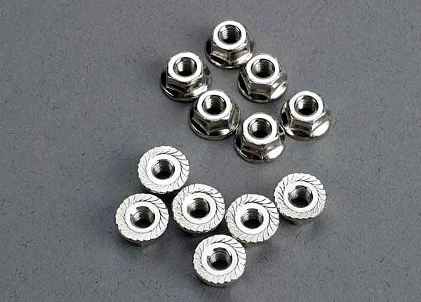 3 mm Flanged Nuts (12)