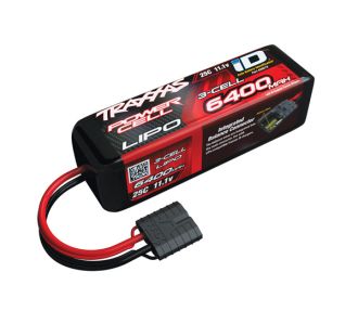 6400 mAh 11.1 Volt 3-Cell LiPo Battery