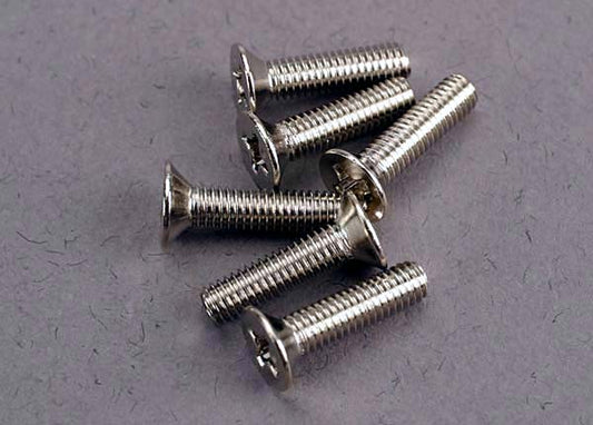 Countersunk Machine Screws 3x12 mm (6)