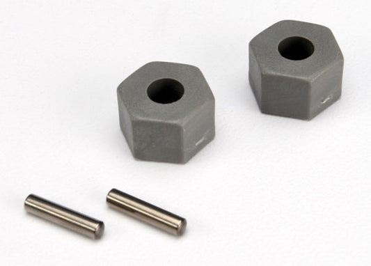 12 mm Tall-Offset Wheel Hubs with Pins (2)