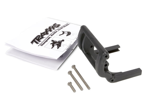 Black Wheelie Bar Mount & Screws