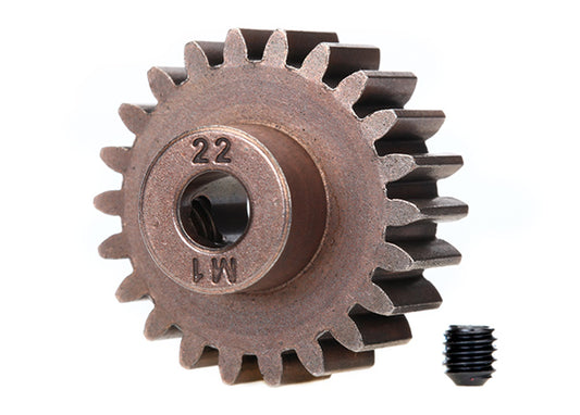 22-Tooth Pinion Gear (1.0 Mod) 5 mm Bore