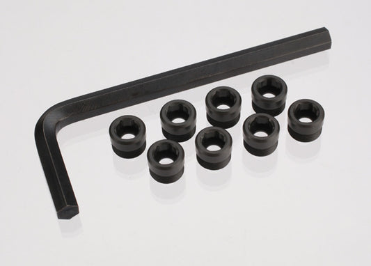 Aluminum Pivot Ball Caps (8)