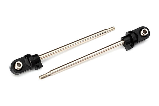 110 mm Chrome Long GTX Shock Shafts (2)