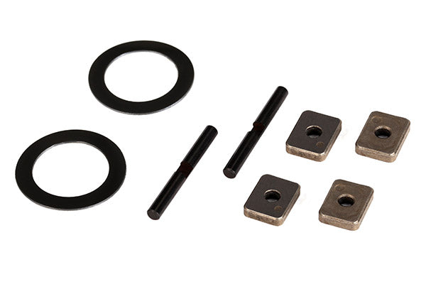 Spider Gear Shafts with Hardware