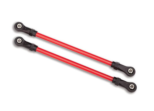 Red Steel Rear Upper Suspension Links (5x115 mm) (2)
