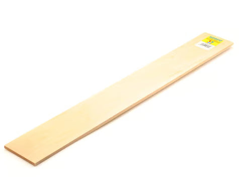 Basswood Sheets 1/4 x 3 x 24